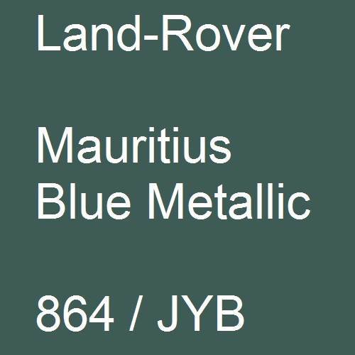 Land-Rover, Mauritius Blue Metallic, 864 / JYB.